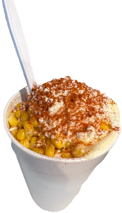 Elote en vaso